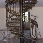 wrought iron stairs