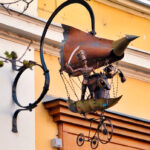 Кованая Вывеска или табличка-style-cityy