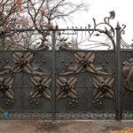 Кованые ворота-style-cityy