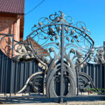 Кованые ворота-style-cityy