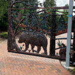 Кованые ворота-style-cityy