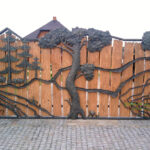 Кованые ворота-style-cityy